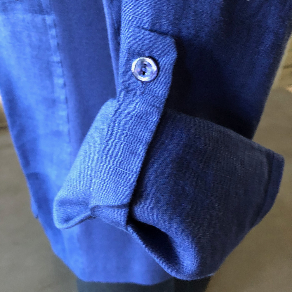 Eileen Fisher Linen Shirt, xs. Like New. - Picture 2 of 8